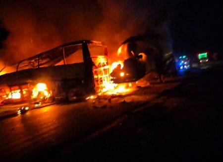 مصر : مصرع 20 شخصاً بحادث سير 